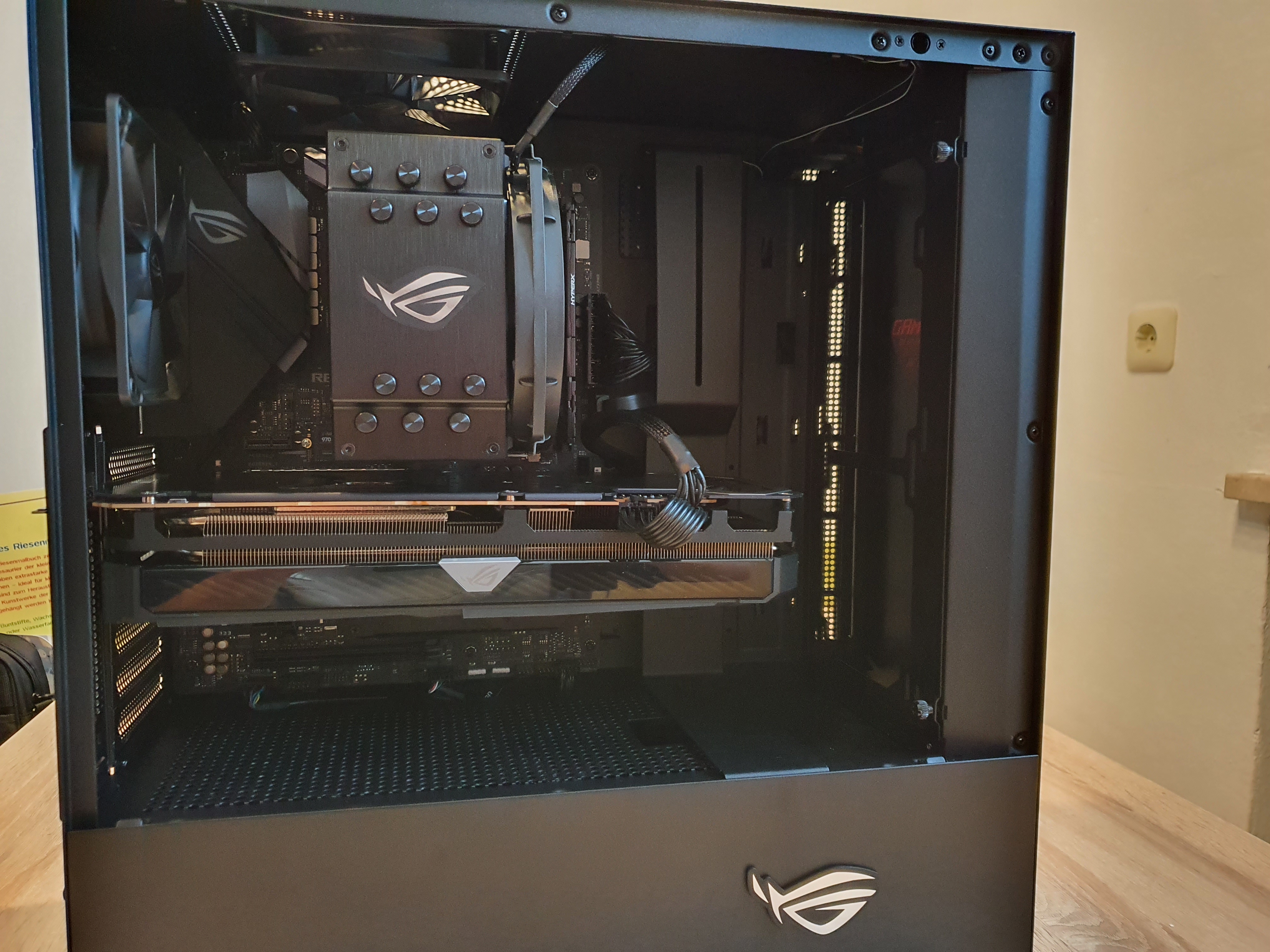 Zusammenbau Asus Rog 